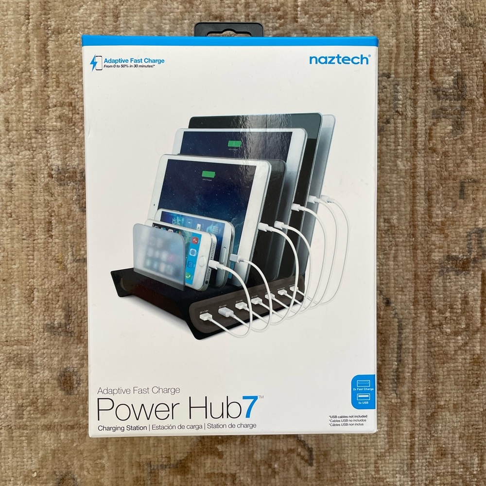 Naztech power hub 7, charging station